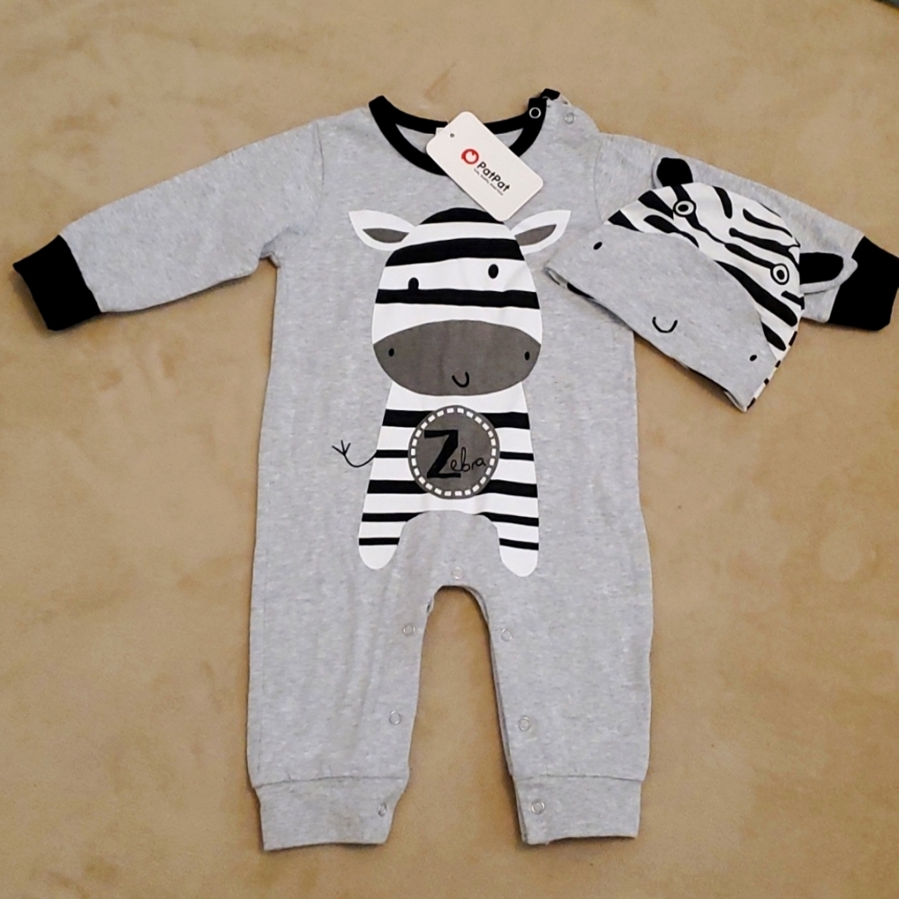 NWTs Long Sleeve One Piece Outfit.